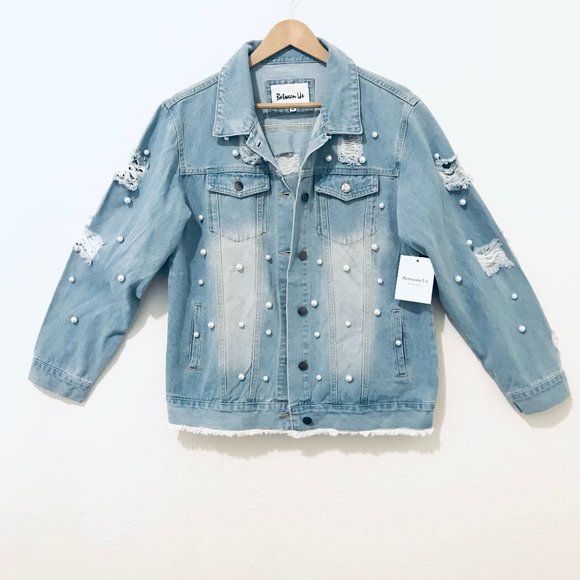 New The Style Between Us Women's Denim Jackets - Picture 2 of 6
